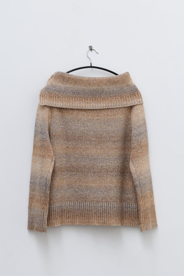 SWAYING/KNIT one-neck sweater SW202SZ35